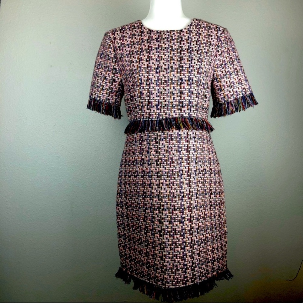 Charles Henry tweed dress- size XS